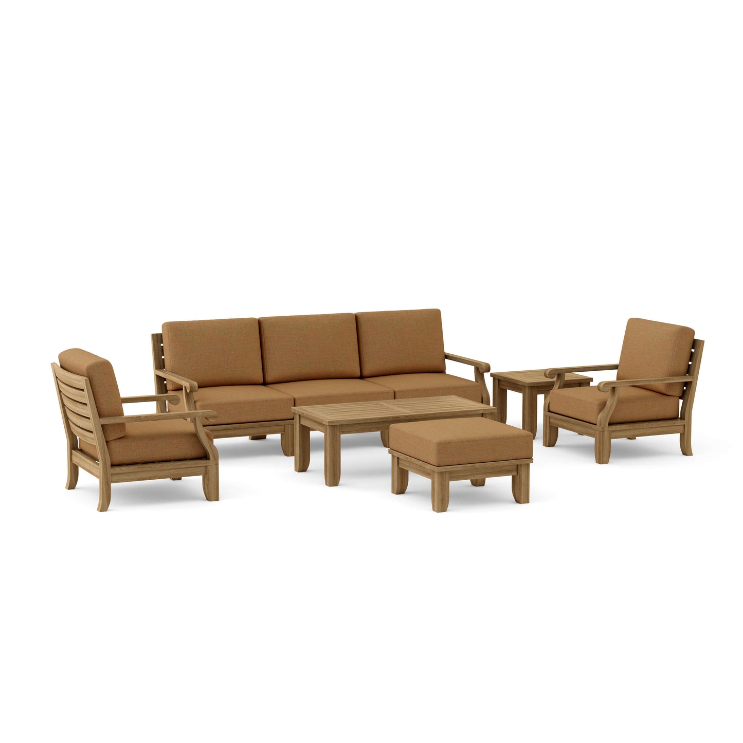 Anderson Teak Set-65 Riviera Modular Deep Seating Set