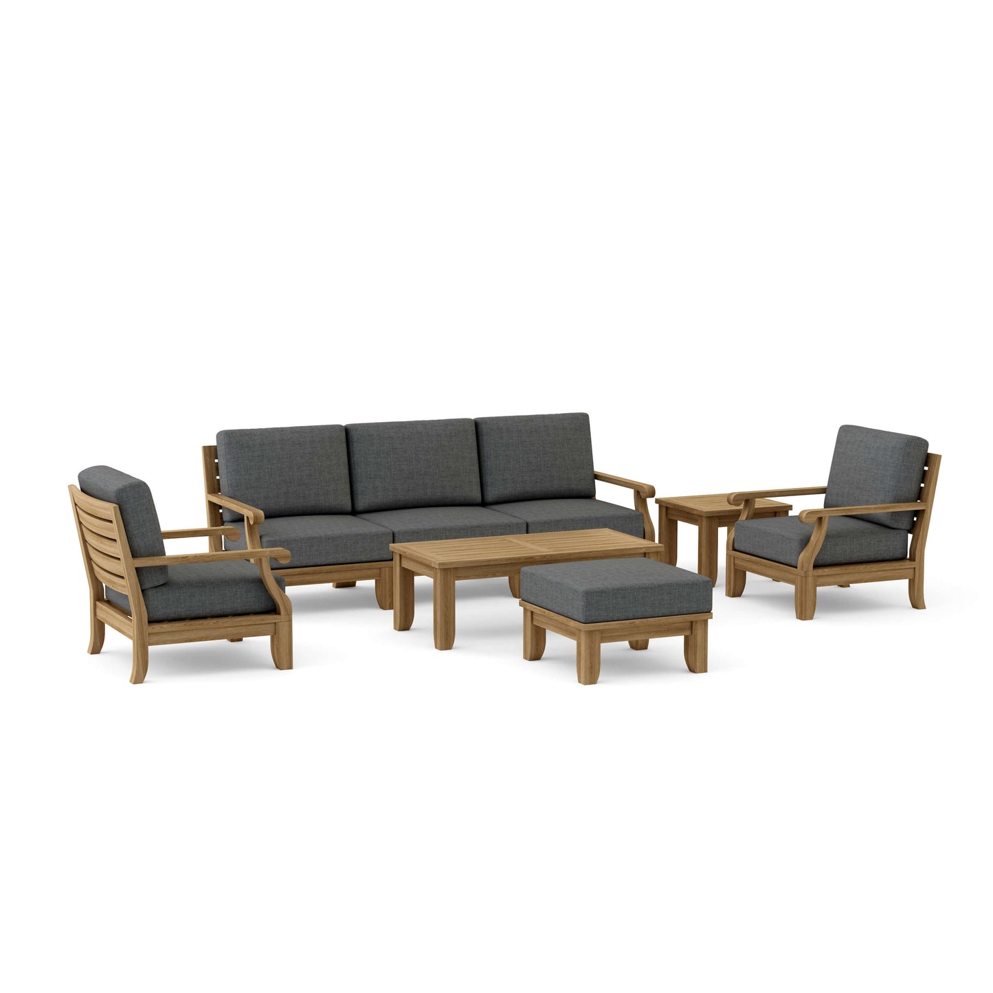 Anderson Teak Set-65 Riviera Modular Deep Seating Set