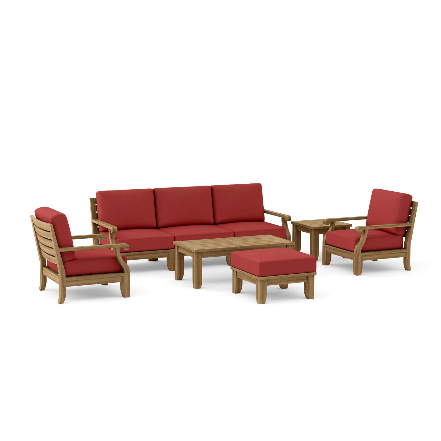 Anderson Teak Set-65 Riviera Modular Deep Seating Set