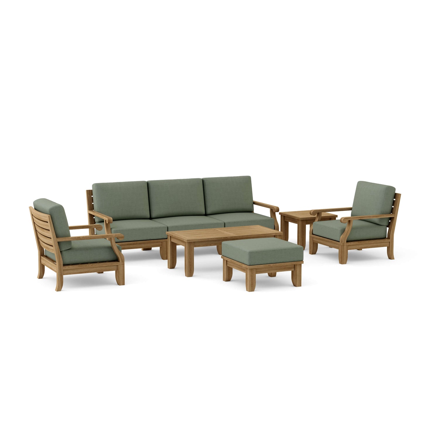 Anderson Teak Set-65 Riviera Modular Deep Seating Set