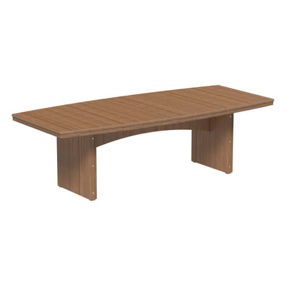 LuxCraft Urban Dining Table (4’ x 8’ Oval)