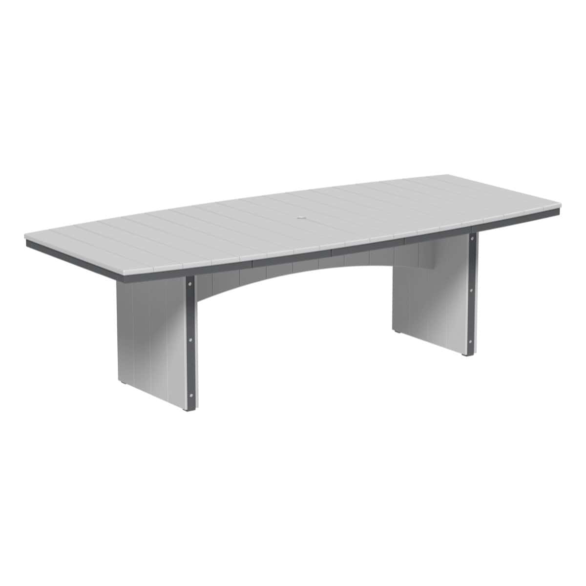 LuxCraft Urban Dining Table (4’ x 8’ Oval)