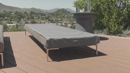 Outer Wicker Outdoor Core Chaise Lounge