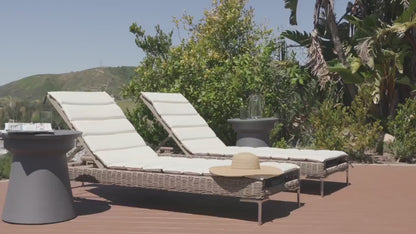 Outer Wicker Outdoor Core Chaise Lounge