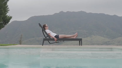 Outer Aluminum Outdoor Infinity Chaise Lounge